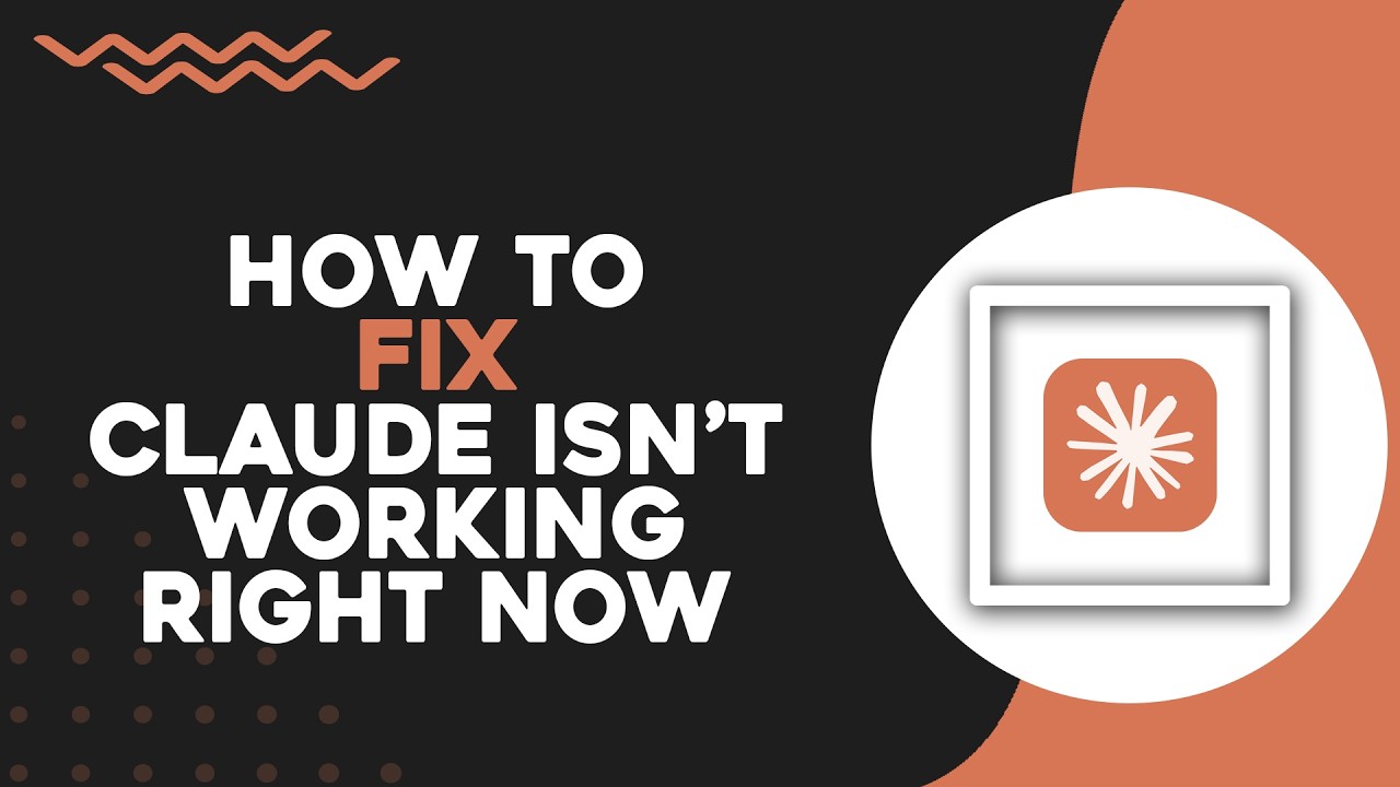 How To Fix “Claude Isn’t Working Right Now” (Quick Tutorial) - YouTube