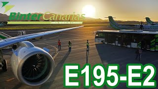 Binter Canarias Embraer 195-E2 Lisbon - Tenerife North