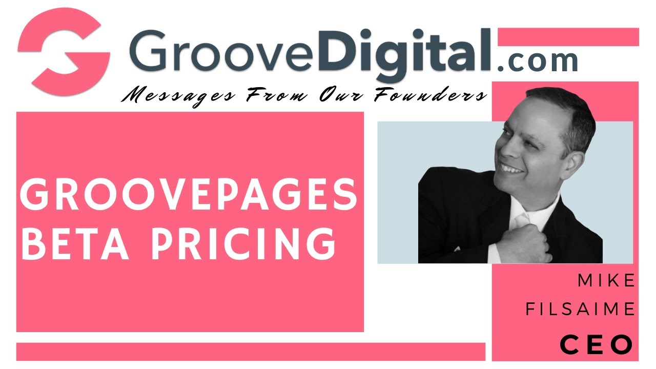 GroovePages Beta Backer Pricing & Lifetime Plan (What It Means)... Explained By MIke Filsaime