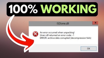 Unarc dll Returned An Error Code On Windows 11 FIXED