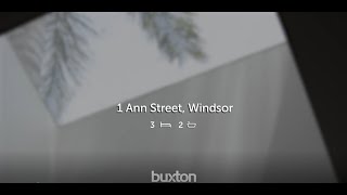 1 Ann Street, Windsor Property Video