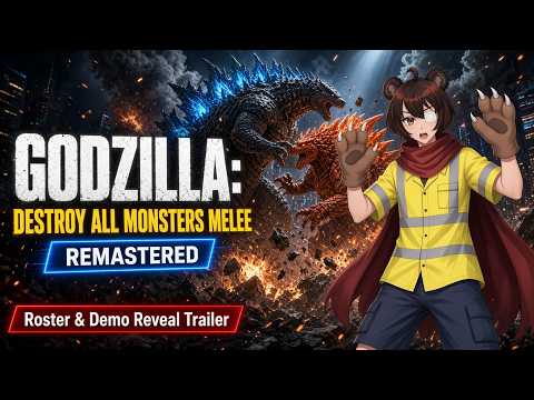 Godzilla: Destroy All Monsters Melee Remastered - Roster & Demo Reveal Trailer Reaaction