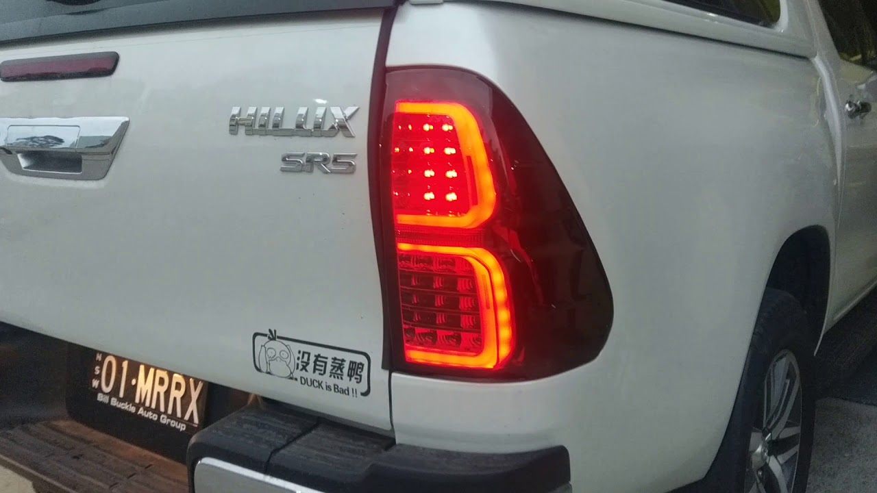 Stop Break Light For Toyota Hilux Revo SR5 M70 2015 2018 Rear Roof Spoiler Stop Break Light For Toyota Hilux Revo SR5 M70 2015 2018 Rear Roof Spoiler