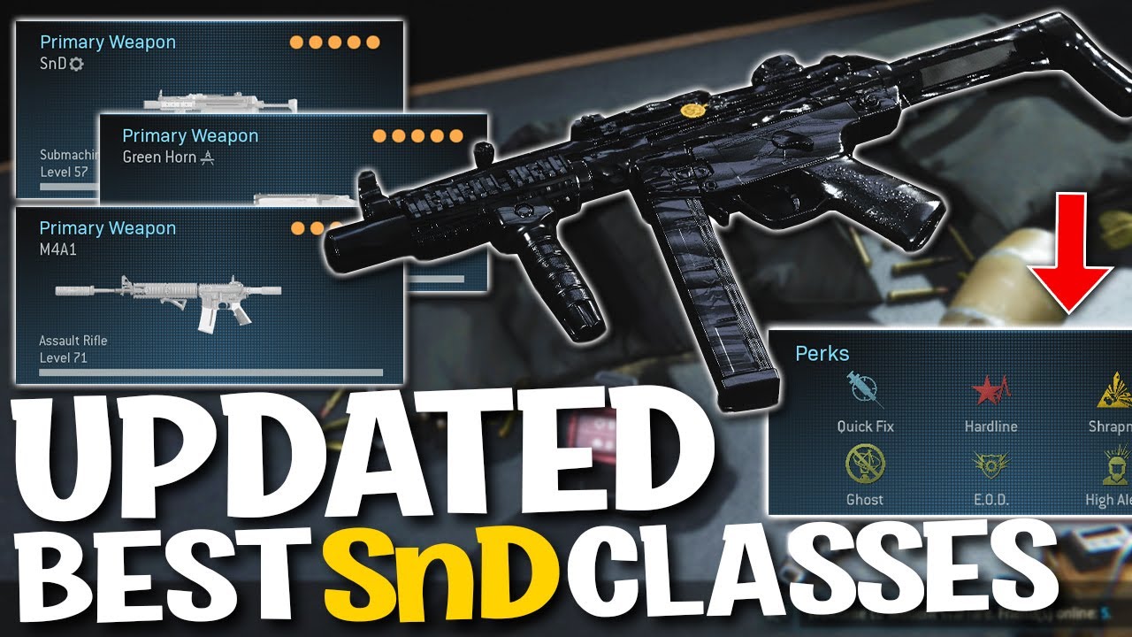 Best Snd Class Setups Updated In Modern Warfare Guide For Search Hot