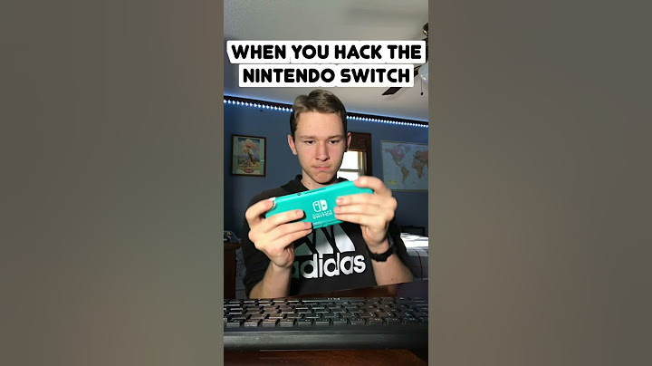 When you Hack the Nintendo Switch