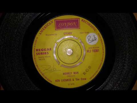 MONKEY MAN / BONGO NYAH - Ken Lazarus & The Crew.
