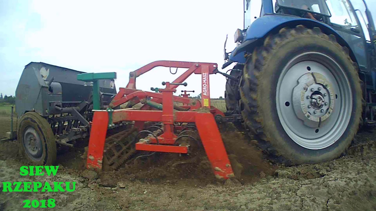 ㋡ PRONAR 82 TSA , AGRO-MASZ I POZNANIAK CZYLI SIEW RZEPAKU 2018 ㋡