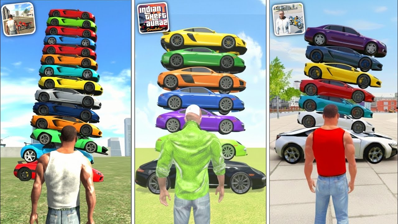 I Spawned Multiple Cars in Indian GTA Games 🤯