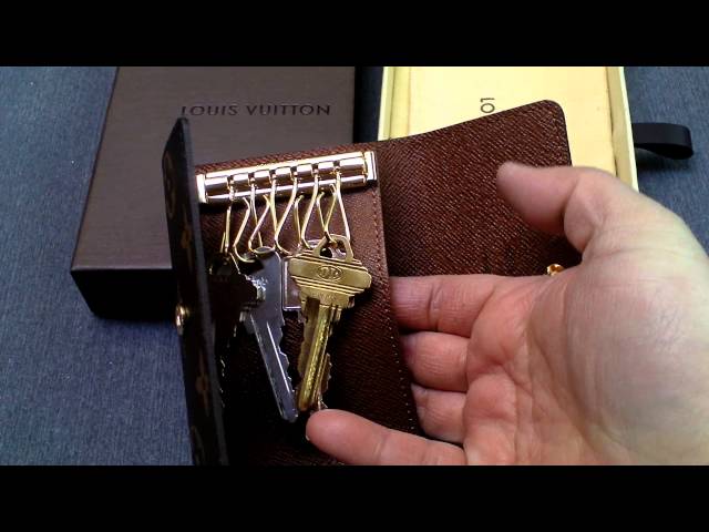 LOUIS VUITTON 6 KEY HOLDER  FIRST IMPRESSIONS & HACKS (large keys/remotes)  