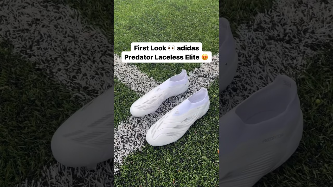 First Look 👀 adidas Laceless Predator Elite 🔥 