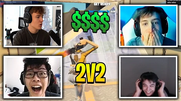 PETERBOT & BUCKE VS CLIX & ASIANJEFF In 2V2 ZONEWARS Wager