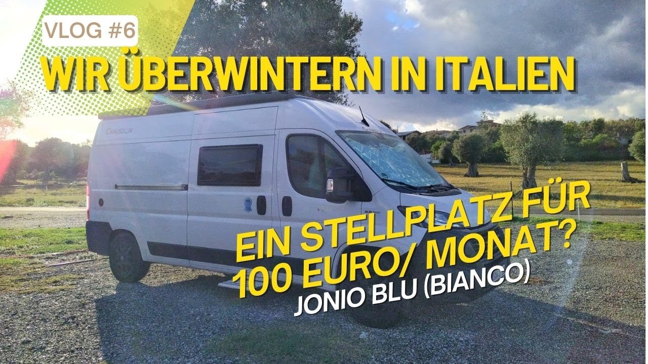 Günstiger überwintern geht nicht! | Bianco | Camping in Kalabrien