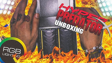 UNBOXING HYPERX RGB PREDATOR DDR4 3200Mhz 16gb kit 4K