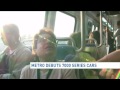 New Metro rail cars debuts on the Red Line