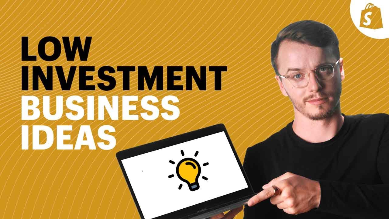 low investment business ideas in usa