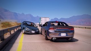 BeamNG Drive   Highway Car Crashes #13