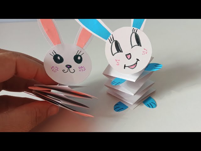 DIY paper rabbit - YouTube
