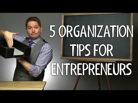 Video: Cum Să Vă Organizați Afacerea