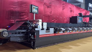 Power of India’s Most Advanced Fully Triple Servo Flexographic Printing Machine 670 mm Mid-Web Range