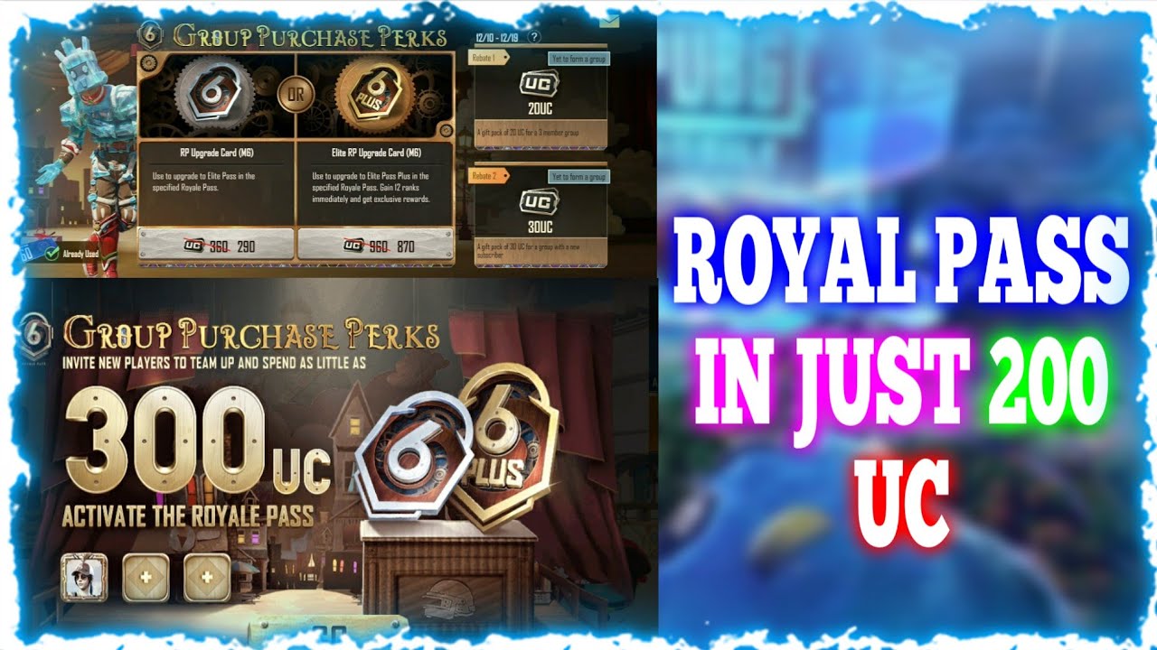 GROUP PURCHASE PERKS Event Explained