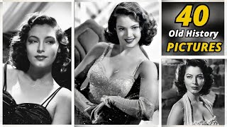 ❤️40 Rare Historical Photos: Collection Of Rare Vintage Photography and Beautiful Actress!❤️