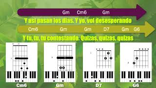 QUIZAS QUIZAS QUIZAS | TRIO LOS PANCHOS | CHORDS | LYRICS | GUITAR | PIANO | BASS | KEYBOARD |