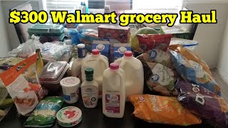 $300 Walmart Grocery Haul!