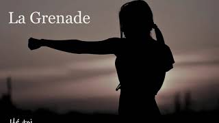 Video thumbnail of "La grenade  (Paroles)  Clara Luciani"
