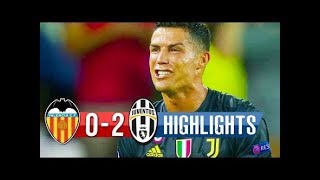 Valencia vs Juventus 0-2 Full Match Highlights 19-09-2018 HD