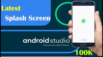 How to Create Splash Screen or Welcome Screen in Android Studio in Hindi & Urdu