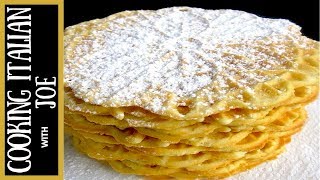 Pizzelle Italian Waffles | Cooking Italian with Joe