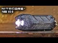 Самый маленький  Наключный фонарь Nitecore TUBE V2.0