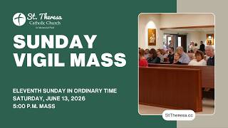 5:00 pm Saturday Mass