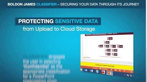 Boldon James - McAfee DLP Solutions