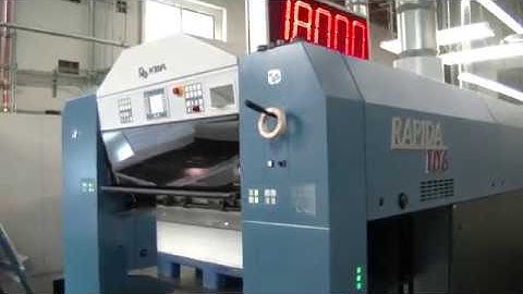KBA Rapida 106 Full UV