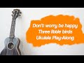 Don&#39;t worry be happy/Three little birds - Ahmet Yaşar &amp; Erkin Soylu (Ukulele Play-Along)