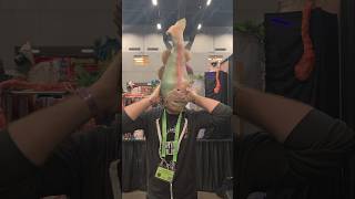 Unique fish silicone mask from Savage Silicone at the Transworld Haunt Show 2026