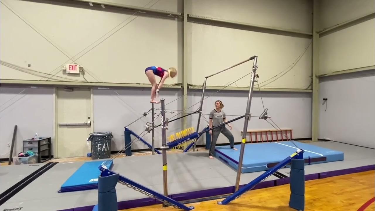 Level 6 Bar Routine Before Regionals (Paisley) YouTube