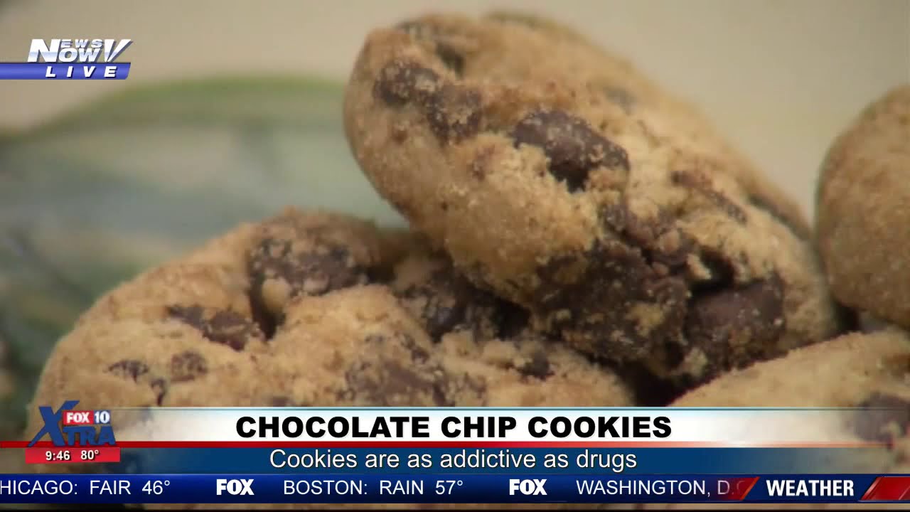COOKIES = COCAINE: Study finds Chocolate Chip Cookies are ADDICTIVE like drugs