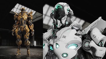 Creating 3D Mecha Concept Robotics with Hard Surface Design