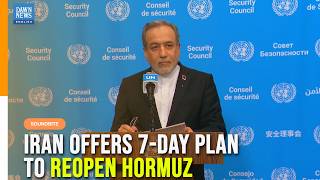 Iran Says Strait of Hormuz Could Reopen in 7 Days If US Accepts Plan | Dawn News English