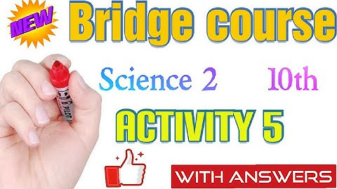 Bridge course | Class 10th | Science 2 | Activity 5 | #bridgecourse @PSEducation_07