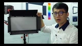 NEW CAME TV LED Light Panels (RGBDT) - no intensity loss // IBC2017 screenshot 4
