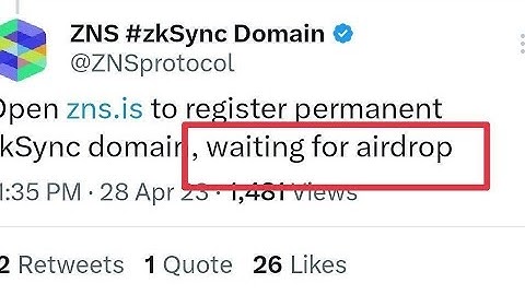 ZNS ZKSync Domain Airdrop|| Service Name Zksync Domain || Claim Now For Airdrop