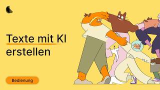 ► Consolidate C6 - Texte mit KI erstellen