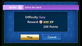 Spider Solitaire - June 23, 2026 - Microsoft Daily Challenge - Solitaire screenshot 5