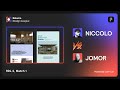 Rdl 2  match 1 niccol vs jomor  architecture editorial theme  web design esports on figma