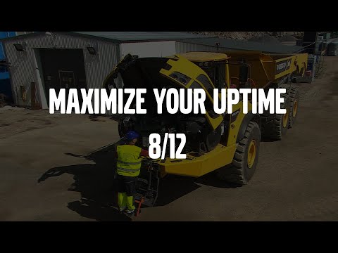 Maximize your uptime – Volvo Articulated Haulers G series + A60H – Basic operator training – 8/12