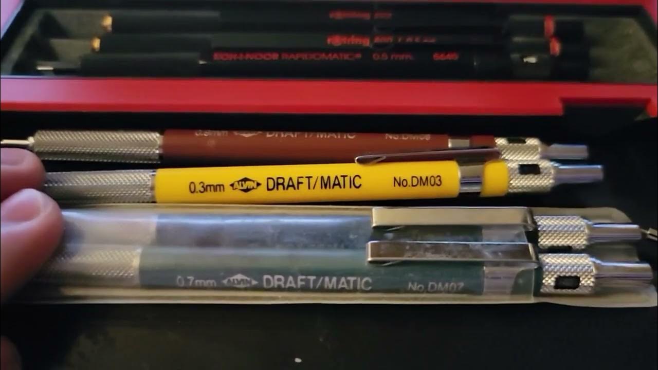 Kohinoor 5640, precursor or sibling, to the rotring 600? YouTube