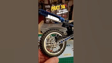 NEW! BUILDING A LEGO TECHNIC YAMAHA WR450 MOTOCROSS#PART 14 #RC Pete